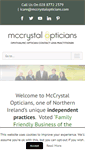 Mobile Screenshot of mccrystalopticians.com